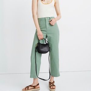 Madewell | 25 | Wide Leg Crop Denim
